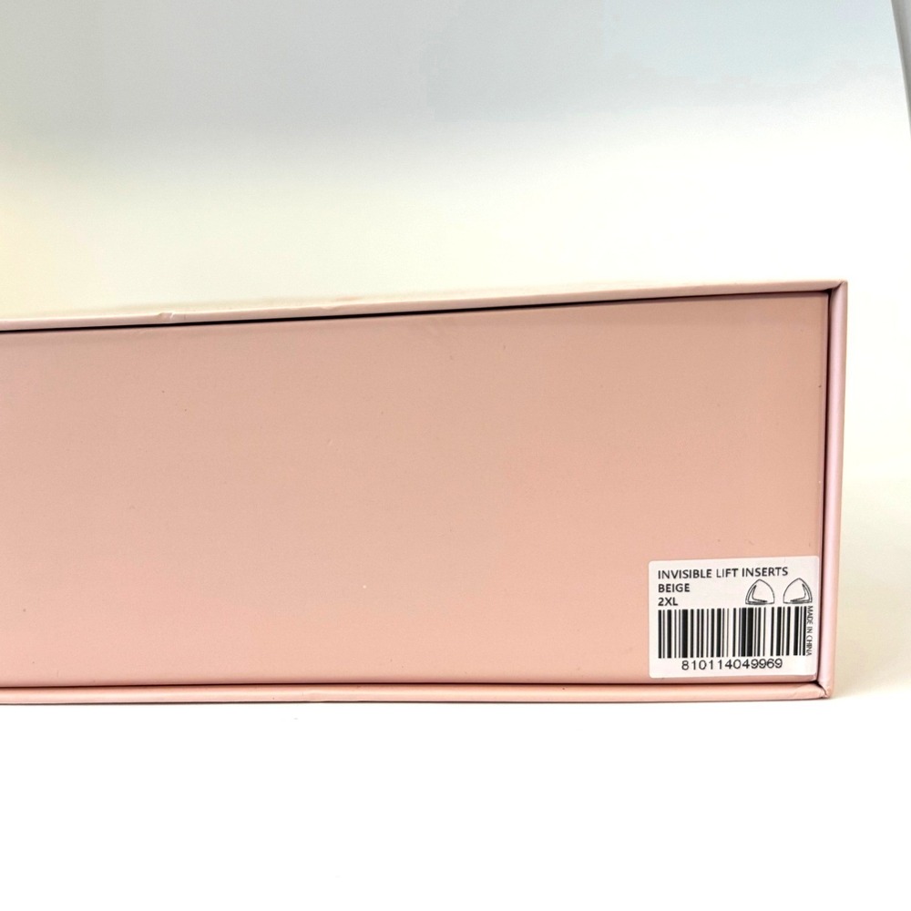 BOOMBA Invisible Lift Inserts Beige 2XL Double Sided Adhesive Bra Pads NEW Open - Picture 4 of 6